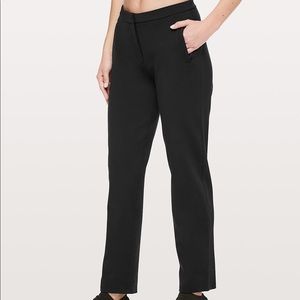 Lululemon On The Move Black Pants Sz 8